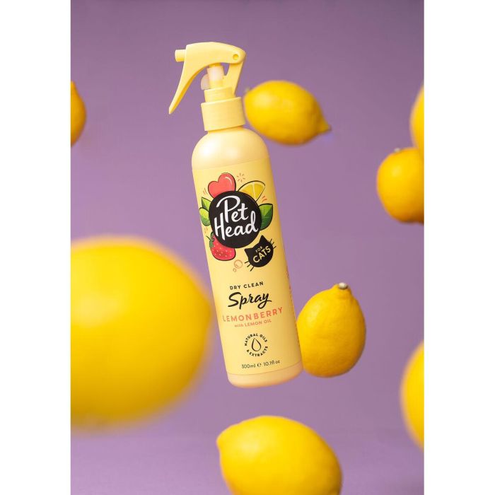 Pet Head Felin' Good Spray Lavado en Seco para Gatos 300 ml - Pelaje Limpio, Suave, Aroma Limón 1 Pet Head Felin' Good Spray Lavado en Seco para Gatos 300 ml - Pelaje Limpio, Suave, Aroma Limón 1