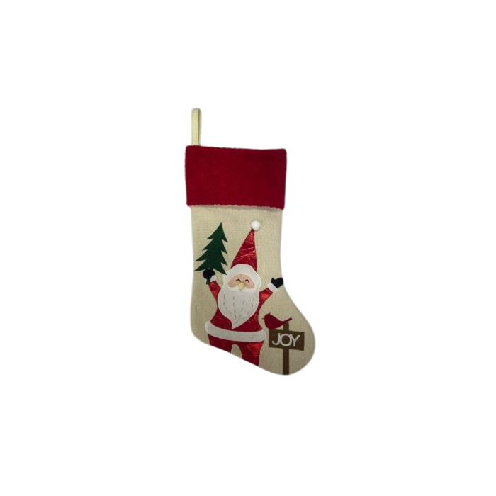 Calcetin Navidad Tradicional DKD Home Decor Crema Rojo 2 x 50 x 25 cm 0 Calcetin Navidad Tradicional DKD Home Decor Crema Rojo 2 x 50 x 25 cm 0