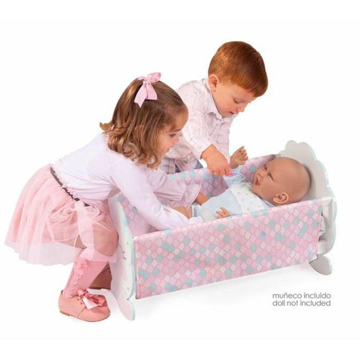 Cuna para Muñecas Decuevas Ocean Fantasy Balancín 49 x 32 x 31 cm 3 Cuna para Muñecas Decuevas Ocean Fantasy Balancín 49 x 32 x 31 cm 3