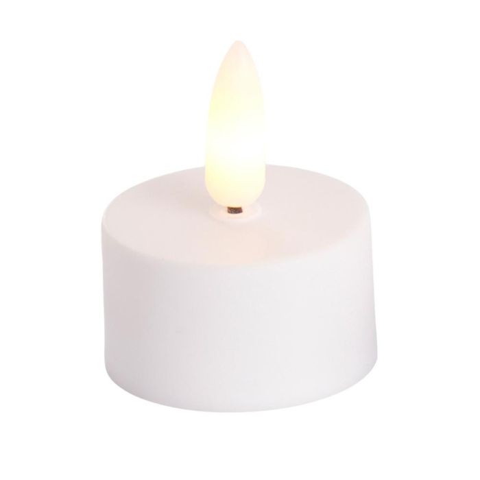 Day Juego De 4 Velas Led - Luz Blanca Cálida 2250K, Temporizador 8h ON/16h OFF, Duración 150h 5