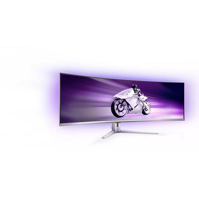 Philips 49M2C8900 Monitor Gaming 48.9" Dual QHD QD-OLED Curvo 240Hz 0.03ms FreeSync Premium Pro G-SYNC Compatible Ambilight 8
