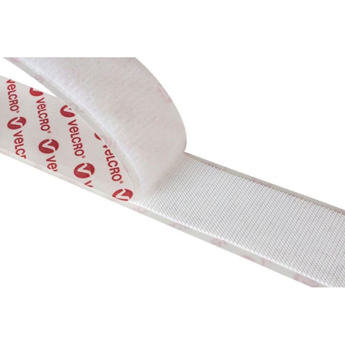 Velcro Cinta Adhesiva Extrafina Blanca 20 mm x 5m Velcro Cinta Adhesiva Extrafina Blanca 20 mm x 5m