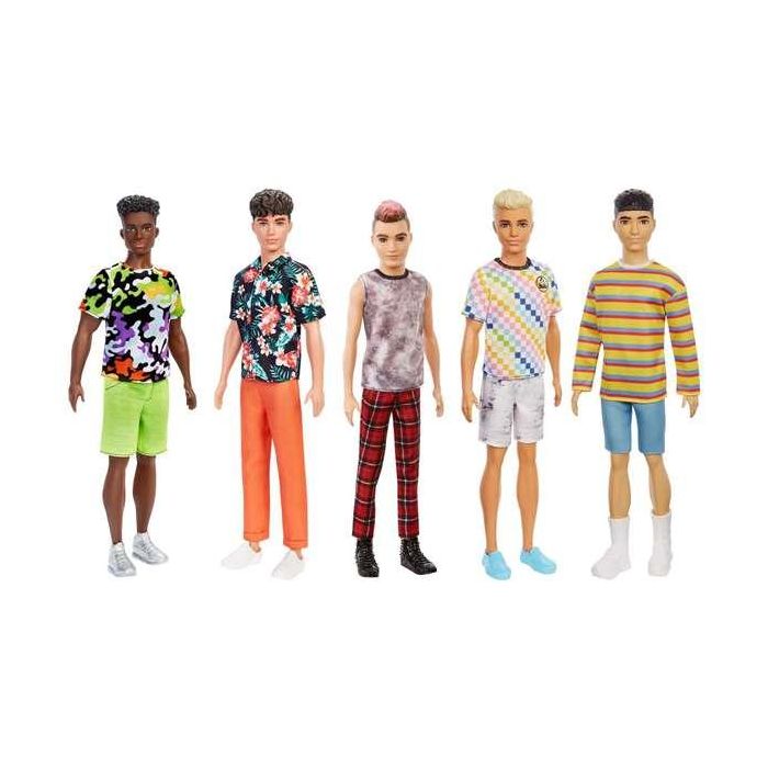 Mattel Muñeco Ken Fashionista A la Última Moda - Modelos Surtidos Aleatorios (Edad 3+ Años) 2