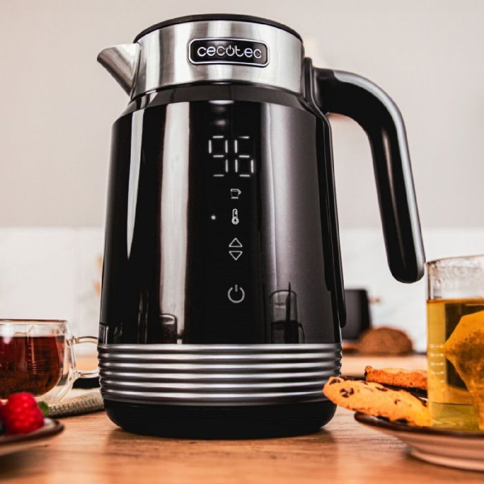 Hervidor Cecotec ThermoSense 600 Touch Black Negro 2200 W 1 Hervidor Cecotec ThermoSense 600 Touch Black Negro 2200 W 1