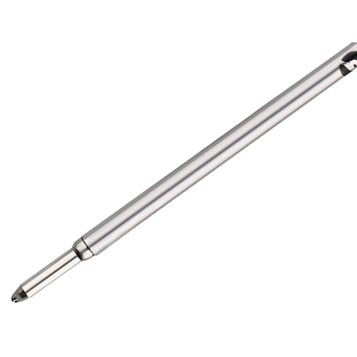 Belius Recambio Bolígrafo con Rosca Azul Caja 3 Unidades Punta Media 1mm Made in Germany 3