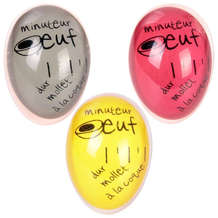 Cook Concept Temporizador de Huevos Indicador de Cocción por Color 5,7x4x3 cm 2