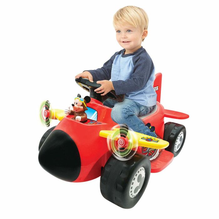 Coche Eléctrico para Niños Mickey Mouse Batería Avioneta 6 V 1 Coche Eléctrico para Niños Mickey Mouse Batería Avioneta 6 V 1
