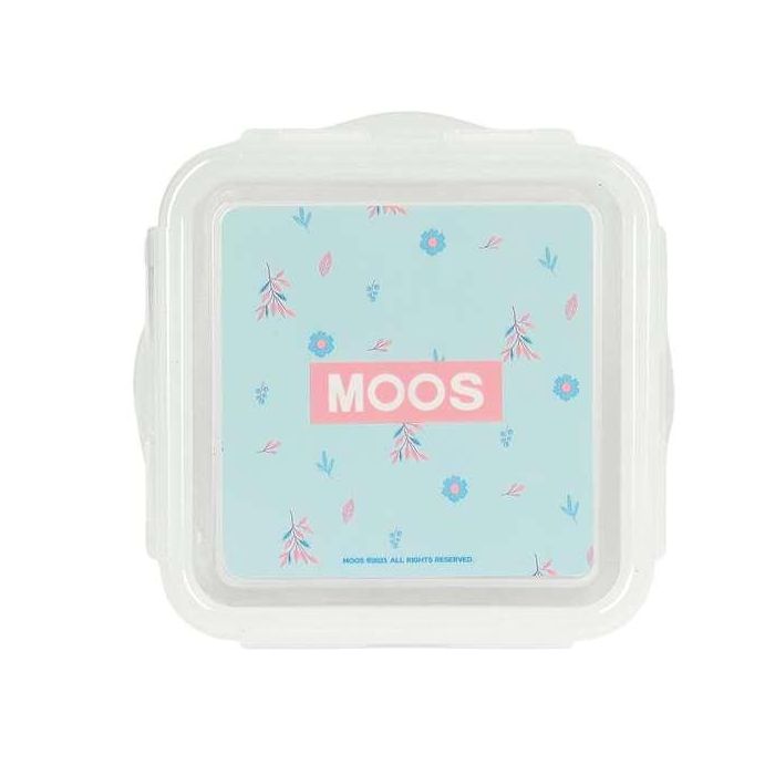 Moos Fiambrera Garden 13x7.5x13cm Azul Turquesa 0 Moos Fiambrera Garden 13x7.5x13cm Azul Turquesa 0