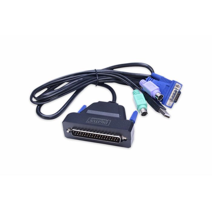 DIGITUS Modulare Konsole 19"TFT.1-Port KVM&Touchpad.Deutsch 7