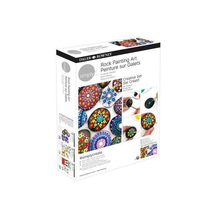 Daler Rowney Set Regalo de Pintura Simply Creativo Rock