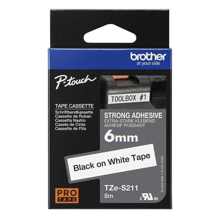 Cinta Para Etiquetadores Brother Cinta Rotuladora Blanco - Negro6 2 Cinta Para Etiquetadores Brother Cinta Rotuladora Blanco - Negro6 2