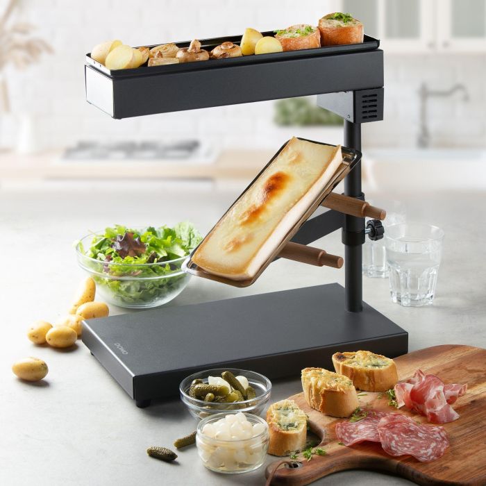 Parrilla para raclette DOMO - DO1145RC - Raclette tradicional - Revestimiento libre de PFAS - 1000 W 2 Parrilla para raclette DOMO - DO1145RC - Raclette tradicional - Revestimiento libre de PFAS - 1000 W 2