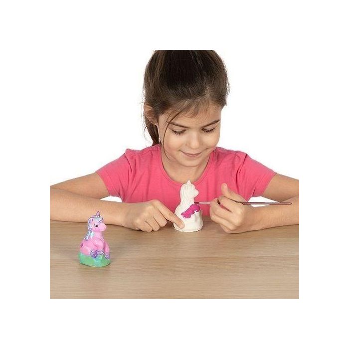 Moldura y pintura - Unicornio - SES CREATIVE - Fácil de rellenar con yeso y agua 3 Moldura y pintura - Unicornio - SES CREATIVE - Fácil de rellenar con yeso y agua 3
