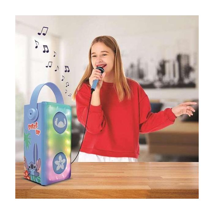 Lexibook Altavoz Infantil Stitch Bluetooth con Micrófono 27
