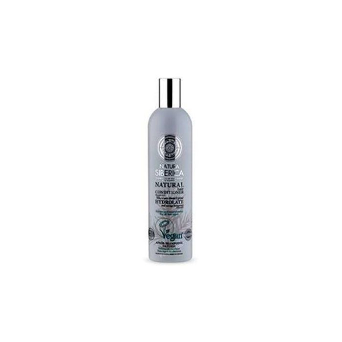 Natura Siberica Bálsamo Volumen y Nutrición 400ml - Pino Enano Siberiano, Protege Cabello Dañado y Estrés Ambiental