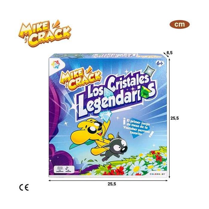 Juego de mesa mike crack ¡los cristales legendarios! 8