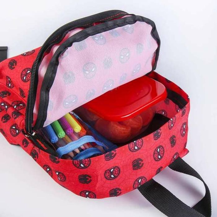 Mochila Infantil Spider-Man Rojo 6