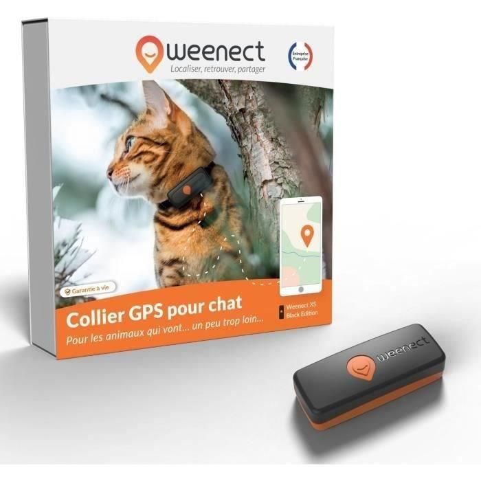 GPS Tracker for Chat - Weenect XS (Black Edition 2023)