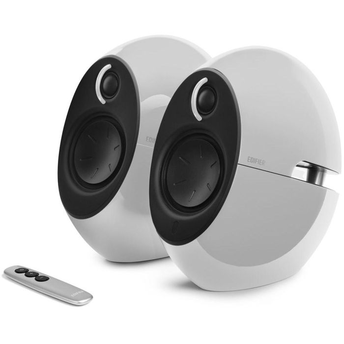 Edifier Luna HD Altavoces 2.0 Inalámbricos y Alámbricos Bluetooth 74W Blancos para Montaje en Soporte/Mesa