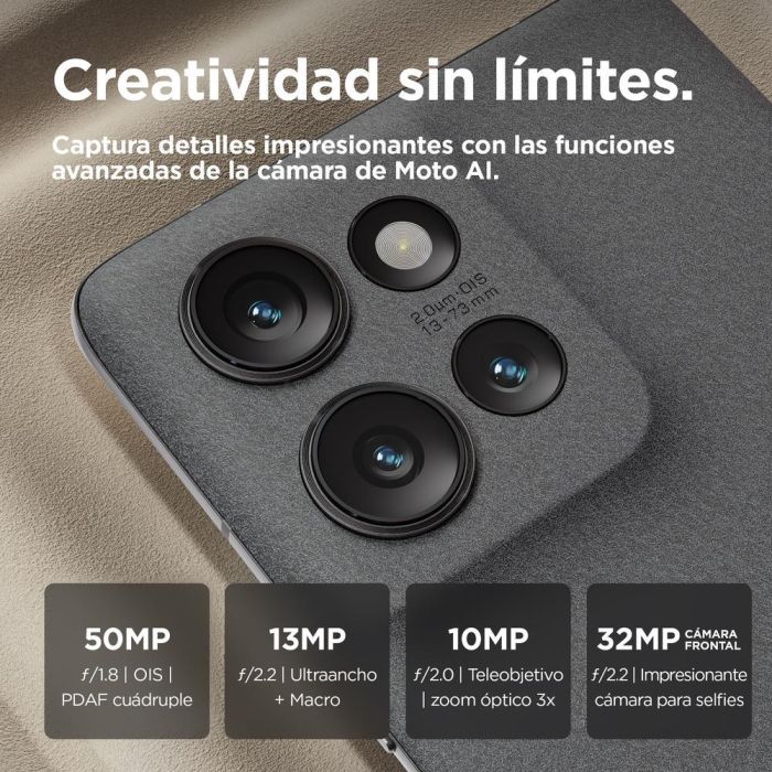 Smartphone Motorola Edge 50 12 GB RAM 512 GB Gris 6,67" 5 Smartphone Motorola Edge 50 12 GB RAM 512 GB Gris 6,67" 5