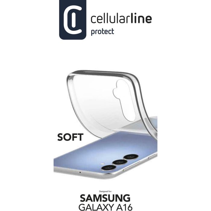 Cellularline Soft Case fr Samsung A16 4G/ 5G Clear 2 Cellularline Soft Case fr Samsung A16 4G/ 5G Clear 2