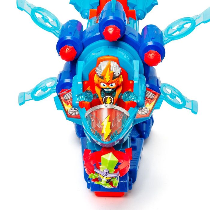 Magic Box Figura Superthings S Blaster Jet con Cargador de Proyectiles Giratorio y 6 Proyectiles - Edad 4+ Años - 39x33,5x13,5 cm 3 Magic Box Figura Superthings S Blaster Jet con Cargador de Proyectiles Giratorio y 6 Proyectiles - Edad 4+ Años - 39x33,5x13,5 cm 3