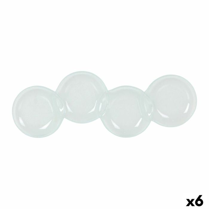 Bandeja de Aperitivos 37 x 11 cm (6 Unidades) Bandeja de Aperitivos 37 x 11 cm (6 Unidades)