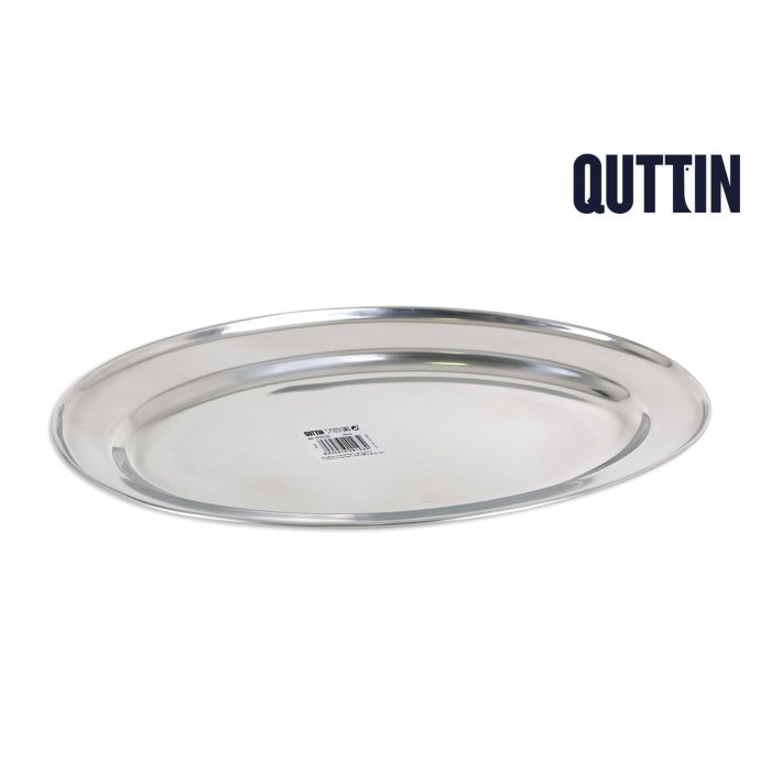 Quttin Fuente Ovalada de 35 cm de Acero Inoxidable - Colección Lightquttin (18 Unidades) 0 Quttin Fuente Ovalada de 35 cm de Acero Inoxidable - Colección Lightquttin (18 Unidades) 0
