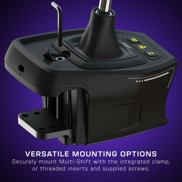 Turtle Beach TBS-0001-05 Palanca de cambios universal y freno de mano VelocityOne™ Multi-Shift Negro 12