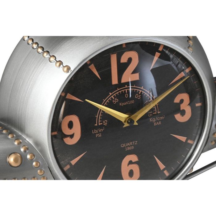 Reloj Pared Vintage DKD Home Decor Plateado Dorado 11 x 40 x 114 cm 2 Reloj Pared Vintage DKD Home Decor Plateado Dorado 11 x 40 x 114 cm 2