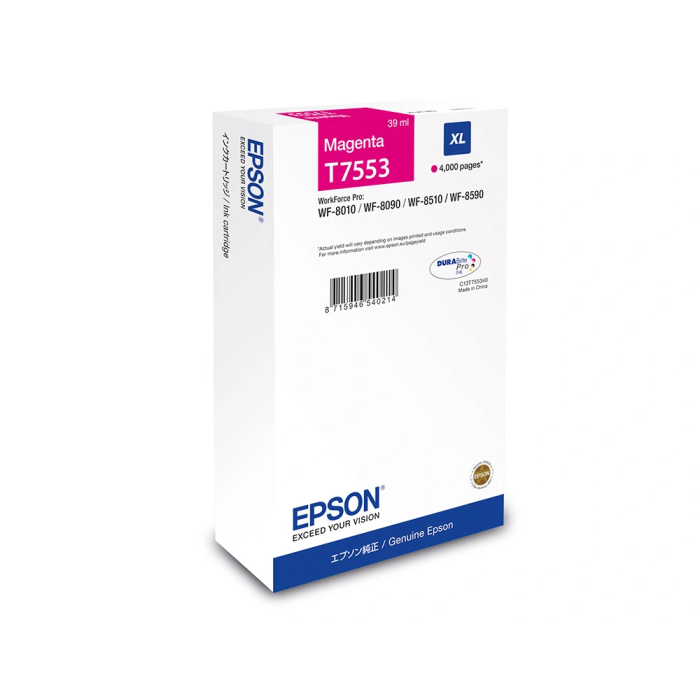EPSON Cartucho Magenta XL 4000p WF-8xxx 1