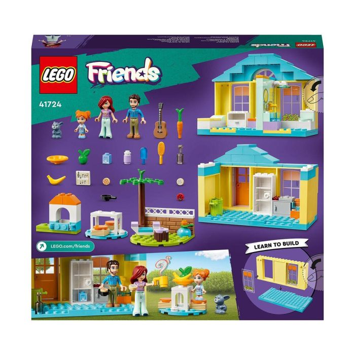 Lego 41724 Friends La Maison de Paisley – Set de construcción Casa de juguete niños 4+ con accesorios y mini-muñecas 1