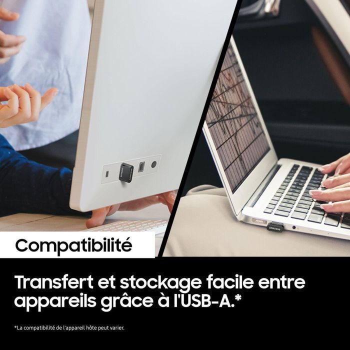 Memoria USB Samsung MUF-512AB/APC Negro Gris 512 GB 3