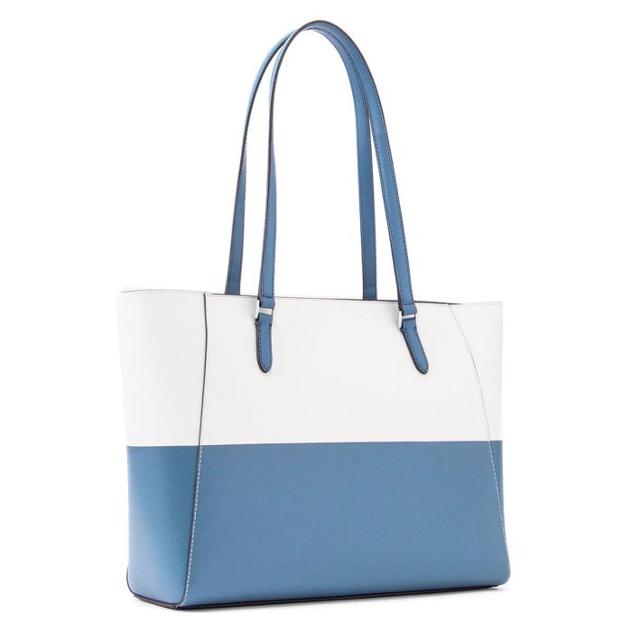 Bolso Mujer Michael Kors CHARLOTE-DENIM-MULTI Azul 27 x 34 x 11 cm 2