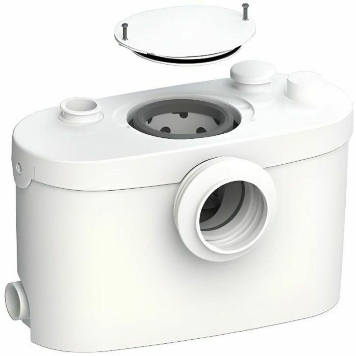 SFA Sanipro XR UP Trituradora de Inodoro Silencioso para Baño con Múltiples Entradas (WC, Lavabo, Ducha, Bidé)
