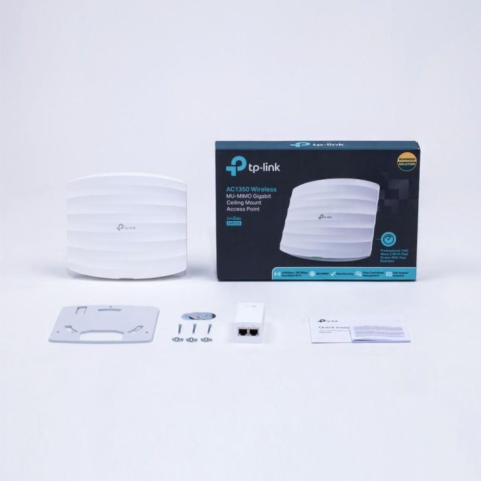 Omada EAP225 Punto de Acceso Wi-Fi AC1350 MU-MIMO Doble Banda PoE con Gestión Nube y Portal Cautivo 5 Omada EAP225 Punto de Acceso Wi-Fi AC1350 MU-MIMO Doble Banda PoE con Gestión Nube y Portal Cautivo 5
