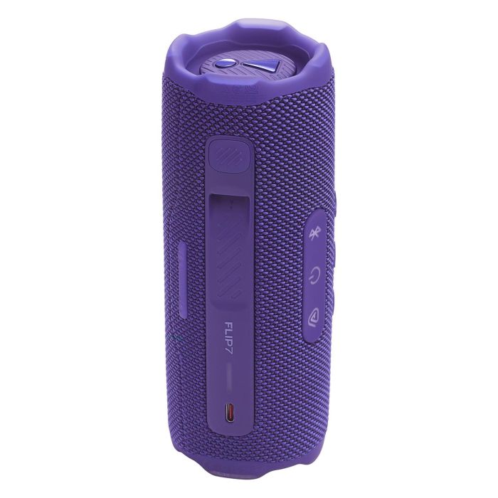 JBL Flip 7 Altavoz Bluetooth Portátil IP67, Color Púrpura, 14h Autonomía, 25W, USB-C, 60Hz-20kHz, A2DP 8 JBL Flip 7 Altavoz Bluetooth Portátil IP67, Color Púrpura, 14h Autonomía, 25W, USB-C, 60Hz-20kHz, A2DP 8