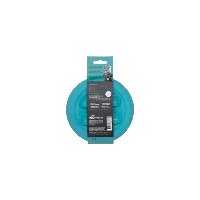 LickiMat UFO Alfombrilla Lenta para Perros, Antiestrés con Ventosa, para Baño y Ansiedad, Comida Húmeda, Turquesa 3