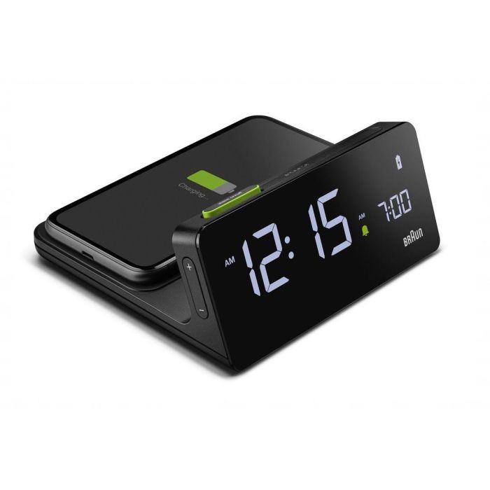 Braun BC21 BEU Reloj Despertador Digital Negro LCD 12/24h