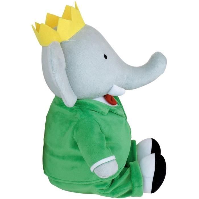 Peluche - JEMINI - Peluche Elefante Babar +/- 40 cm - Peluche suave - ¡Ideal para crear historias y decorar la habitación! 4