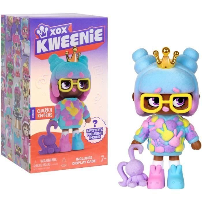 Muñeca sorpresa - XOX KWEENIE - Serie Quirky - 13 cm - 13 modelos para coleccionar - Modelo aleatorio 5 Muñeca sorpresa - XOX KWEENIE - Serie Quirky - 13 cm - 13 modelos para coleccionar - Modelo aleatorio 5