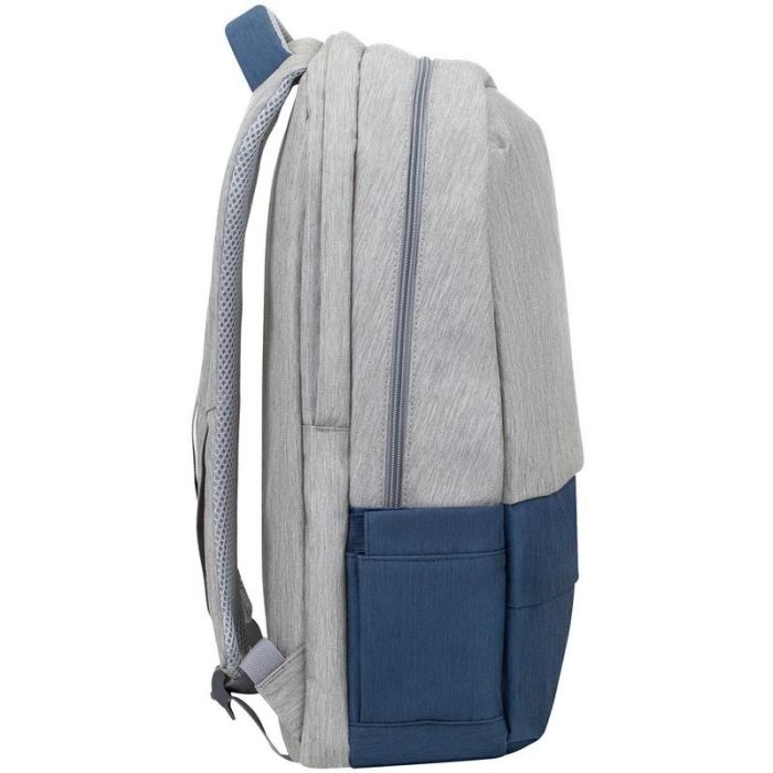 Riva NB Rucksack Prater 17.3" grau/d.blau 7567 23