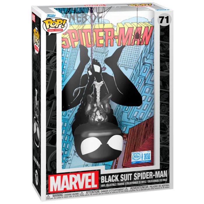 Figura POP Comic Cover Spider-Man Black Suit Spiderman 1 Figura POP Comic Cover Spider-Man Black Suit Spiderman 1