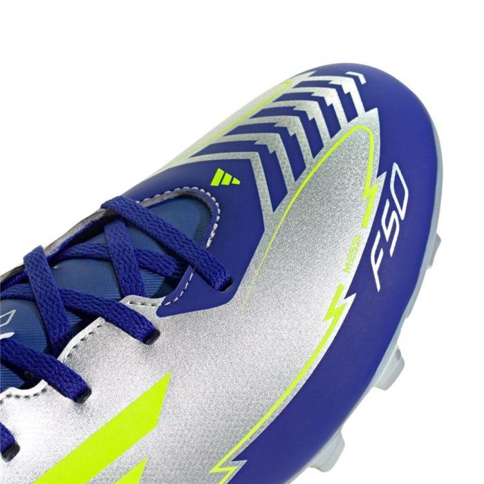 Botas de Fútbol para Adultos Adidas F50 Club Fg/Mg Plateado L 1