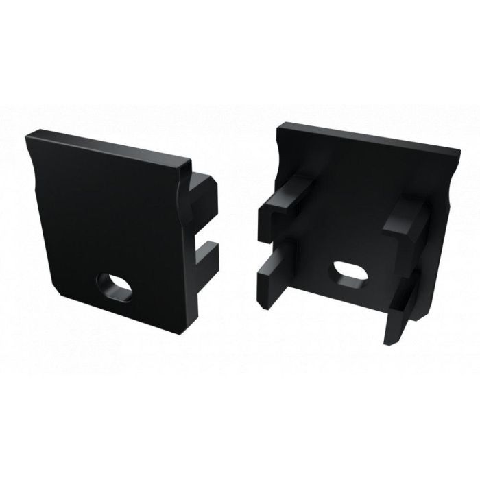 Tapón Final Perfíl Tipo Y Plástico Blanco Con Agujero 3 Tapón Final Perfíl Tipo Y Plástico Blanco Con Agujero 3