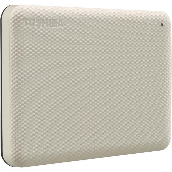 Disco Duro Externo Toshiba CANVIO ADVANCE Beige 2 TB USB 3.2 Gen 1 1 Disco Duro Externo Toshiba CANVIO ADVANCE Beige 2 TB USB 3.2 Gen 1 1