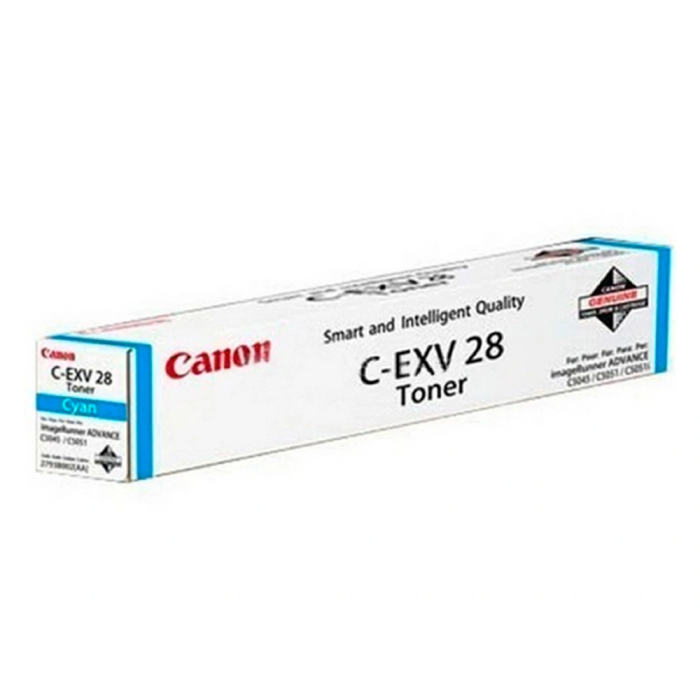Canon Toner EXV28C Cian para iRC5045 iRC5051 iRC5250 Original 1