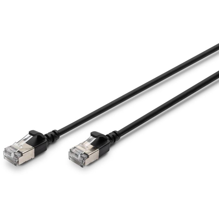 DIGITUS Patchkabel CAT 6A F/FTP Slim 3.00m schwarz 0 DIGITUS Patchkabel CAT 6A F/FTP Slim 3.00m schwarz 0
