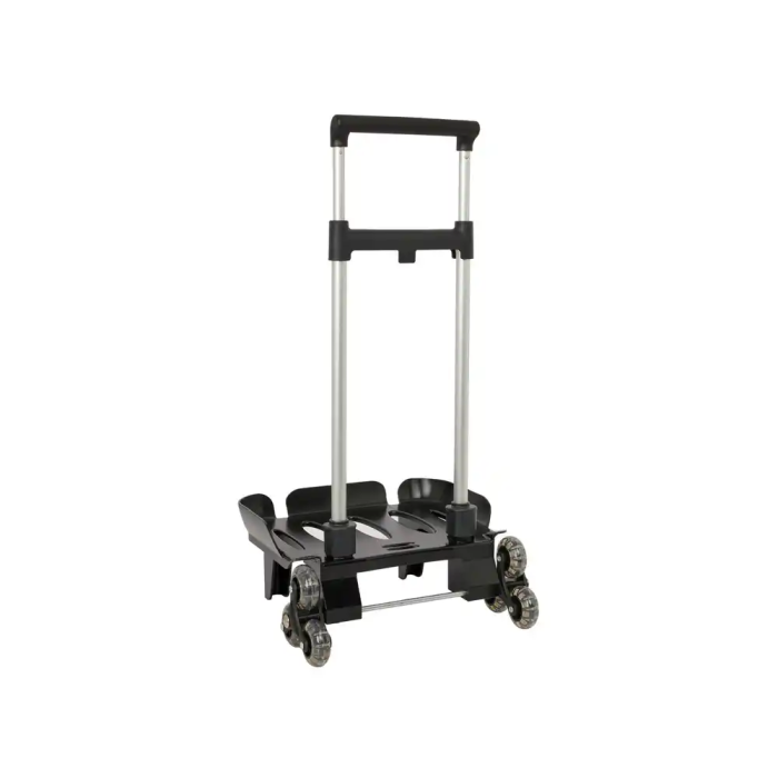Safta Carro Portamochilas Plegable Triple Rueda Trolley Negro 32x88x23,5 Cm Edad Mínima 3 Años 1 Safta Carro Portamochilas Plegable Triple Rueda Trolley Negro 32x88x23,5 Cm Edad Mínima 3 Años 1