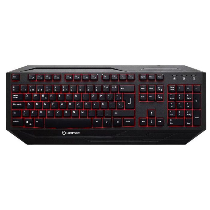 Teclado Hiditec Gaming Gk200 Retroiluminado Membranas Teclado Hiditec Gaming Gk200 Retroiluminado Membranas